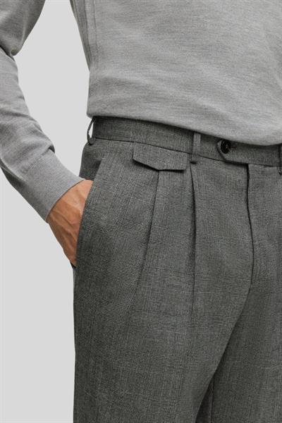 Boss Erkek Yün Pantolon Gri