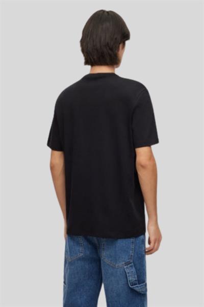 Boss Erkek Yuvarlak Yaka Kısa Kollu T-Shirt Siyah