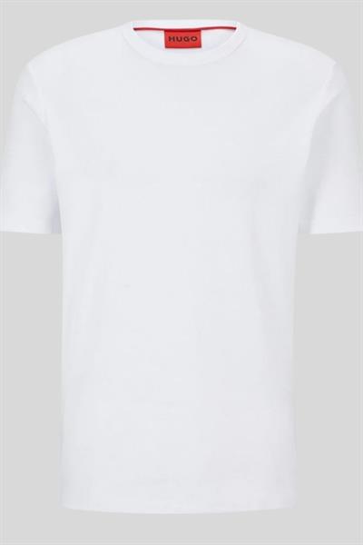 Boss Erkek Yuvarlak Yaka Kısa Kollu T-Shirt Beyaz