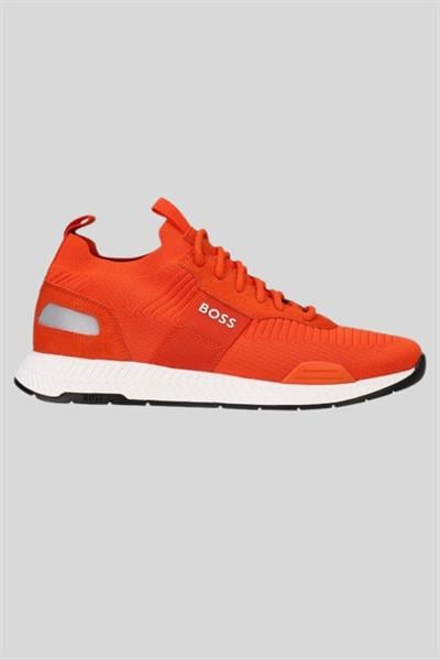 Boss Footwear Titanium Run Erkek Bağcıklı Spor Ayakkabı Turuncu 626