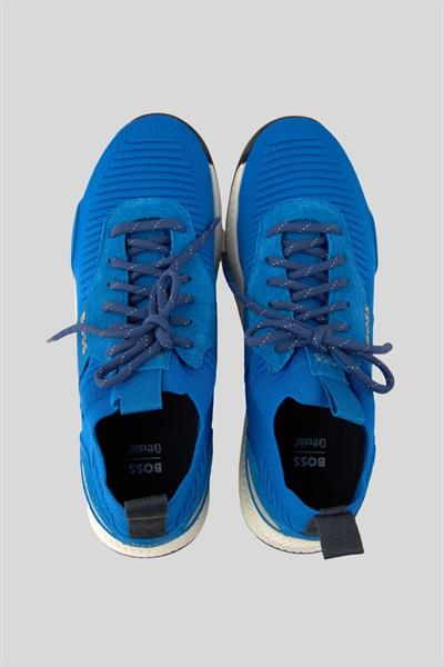 Boss Footwear Titanium Run Erkek Bağcıklı Spor Ayakkabı Mavi 497