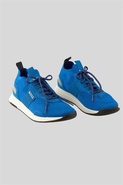 Boss Footwear Titanium Run Erkek Bağcıklı Spor Ayakkabı Mavi 497