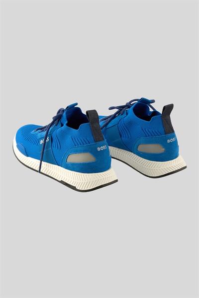 Boss Footwear Titanium Run Erkek Bağcıklı Spor Ayakkabı Mavi 497