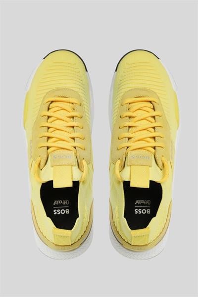 Boss Footwear Titanium Run Erkek Bağcıklı Spor Ayakkabı Sarı 760