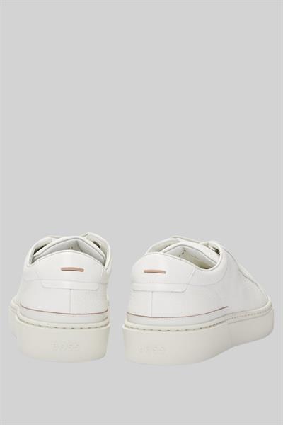 Boss Gary Erkek Deri Sneaker Beyaz 112