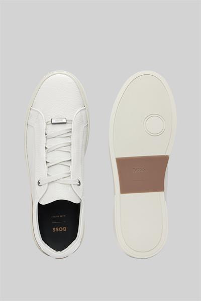 Boss Gary Erkek Deri Sneaker Beyaz 112