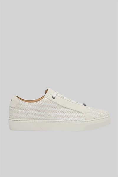 Boss Gary Tenn Erkek Deri Sneaker Beyaz