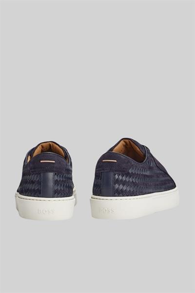 Boss Gary Tenn Erkek Deri Sneaker Mavi 401