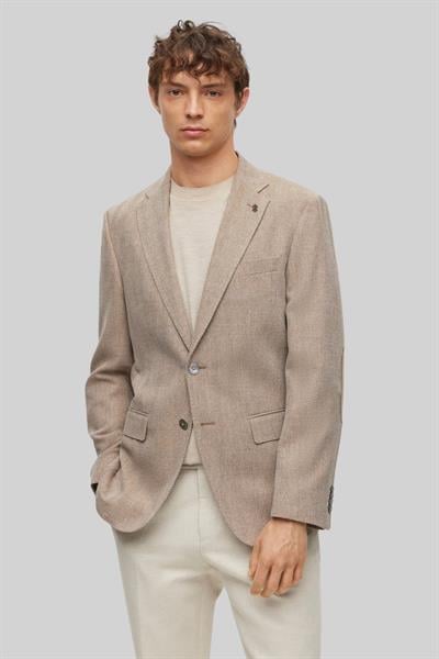 Boss Hutson Elbow Erkek Blazer Bej 260