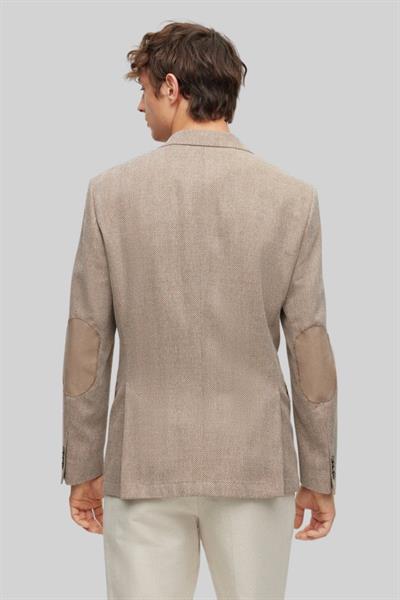 Boss Hutson Elbow Erkek Blazer Bej 260