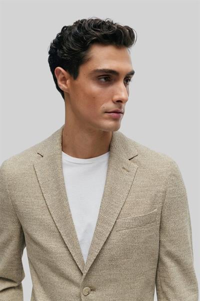 Boss Jaye  Erkek Regular Fit Blazer Ceket Krem 271