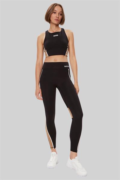 Boss Kadın Alica Yüksek Belli Skinny Fit Tayt Siyah