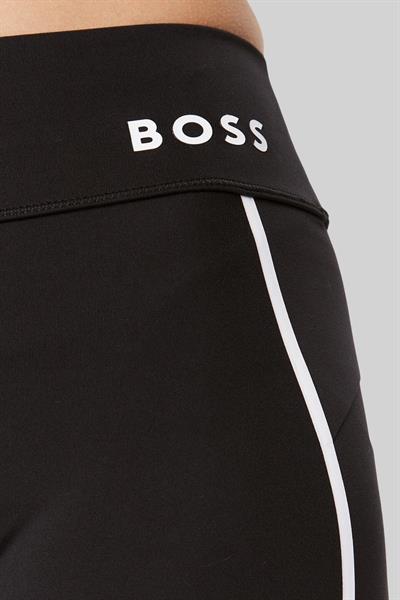 Boss Kadın Alica Yüksek Belli Skinny Fit Tayt Siyah