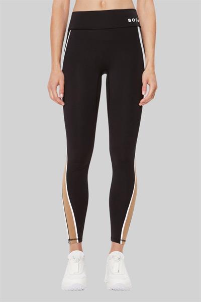 Boss Kadın Alica Yüksek Belli Skinny Fit Tayt Siyah
