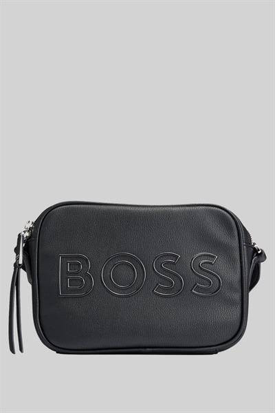 Boss Kadın Çapraz Askılı Çanta Siyah