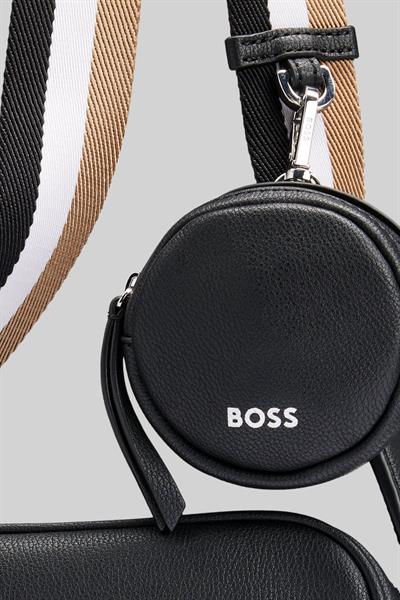 Boss Kadın Çapraz Askılı Çanta Siyah