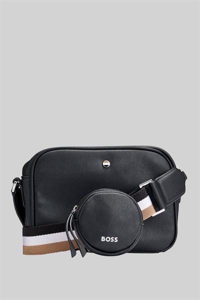 Boss Kadın Çapraz Askılı Çanta Siyah