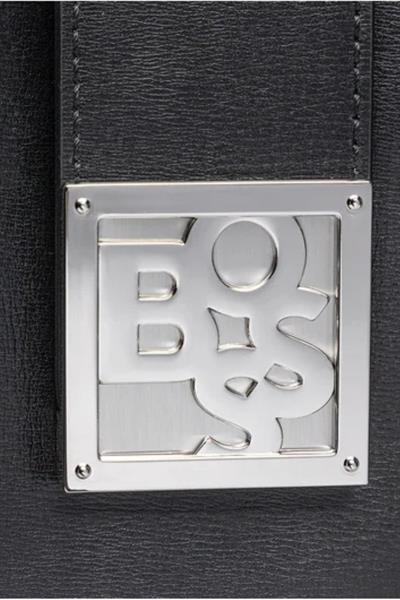 Boss Kadın Deri Alışveriş Çantası Siyah