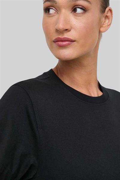 Boss Kadın Elpha Pamuklu T-Shirt Siyah