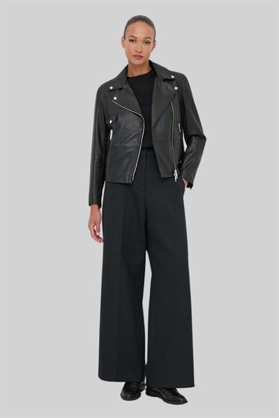 Boss Kadın Elpha Pamuklu T-Shirt Siyah