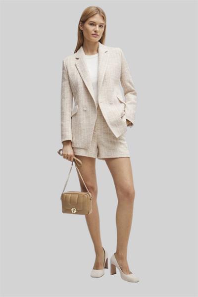 Boss Kadın Icon Çapraz Omuz Çantası Bej 260