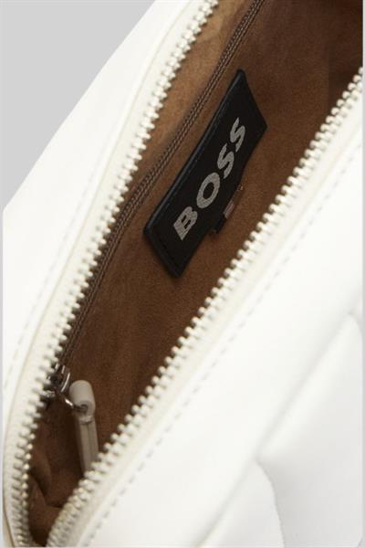 Boss Kadın Icon Çapraz Omuz Çantası Beyaz