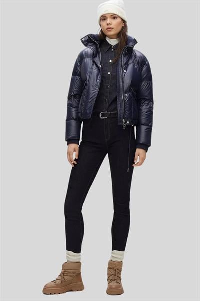 Boss Kadın Jean Gömlek Lacivert 408