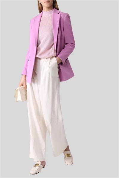 Boss Kadın Kapaklı Cepli Blazer Ceket Pembe