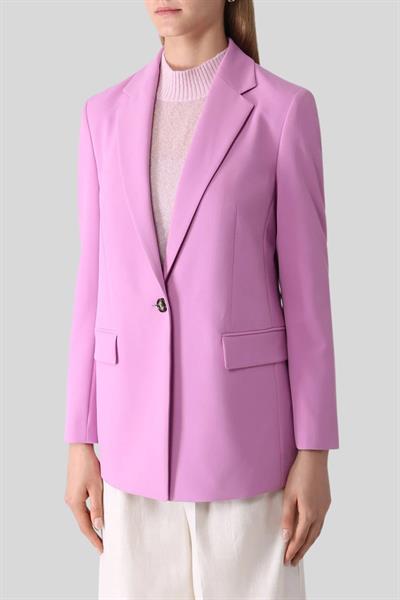 Boss Kadın Kapaklı Cepli Blazer Ceket Pembe