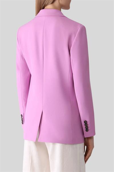 Boss Kadın Kapaklı Cepli Blazer Ceket Pembe