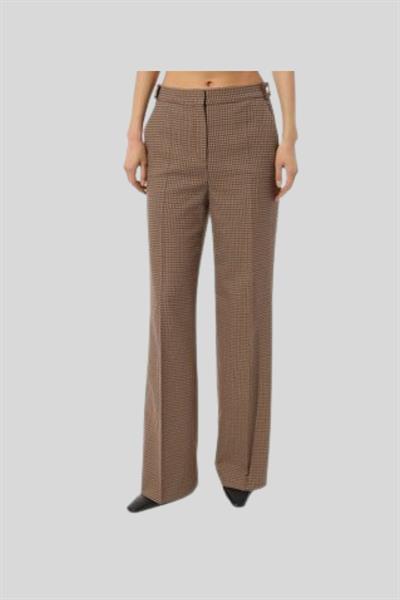 Boss Kadın Kazayağı Model Pantolon Bej 988