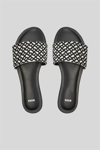 Boss Kadın Millie Slayt Cveb Terlik Siyah