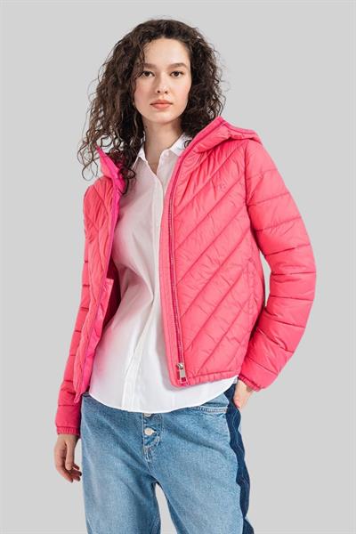 Boss Kadın Mont Pembe