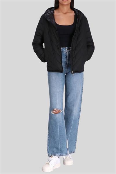 Boss Kadın Mont Siyah