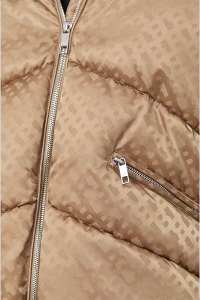 Boss Kadın Puffer Yalıtımlı Kapüşonlu Mont Bej 260