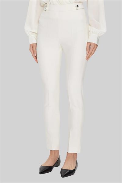 Boss Kadın Regular Fit Kumaş Pantolon Beyaz 118