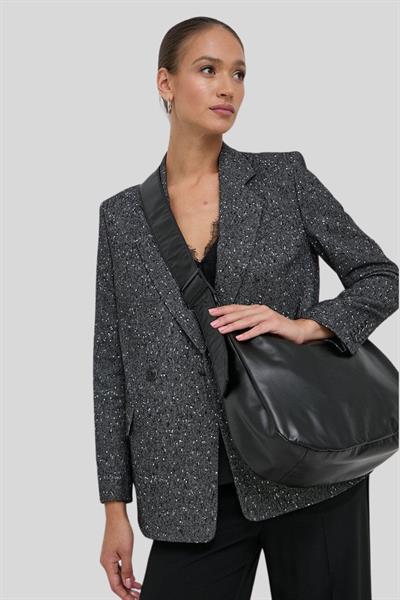 Boss Kadın Regular Fit Logolu Cepli Kışlık Ceket Çok Renkli 960
