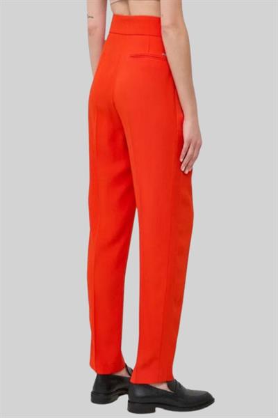 Boss Kadın Regular Fit Pantolon Turuncu 821
