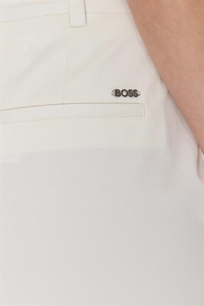 Boss Kadın Regular Fit Tachinoa Kumaş Pantolon Beyaz 118