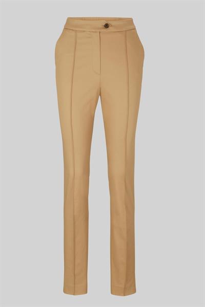 Boss Kadın Regular Fit Yüksek Bel Slim Paça Pantolon Bej 260