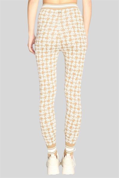 Boss Kadın Slim Fit Tayt Bej 988