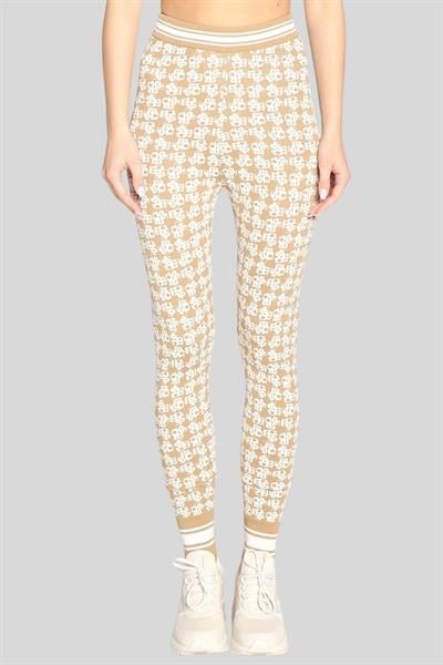 Boss Kadın Slim Fit Tayt Bej 988
