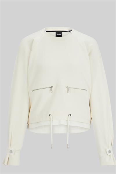 Boss Kadın Sweatshirt Beyaz 118