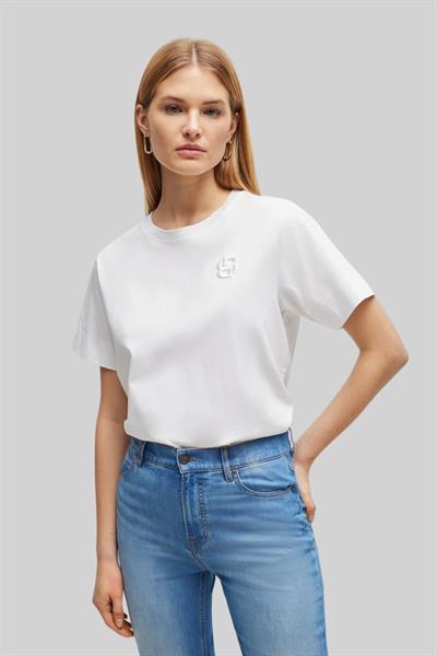 Boss Kadın T-Shirt Beyaz 100