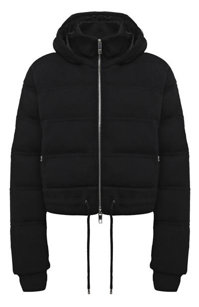 Boss Kapitone Kadın Mont Siyah