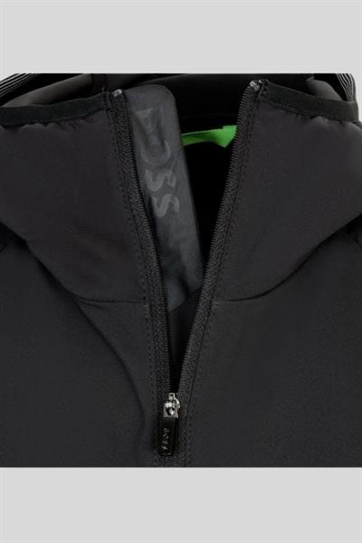 Boss Kapüşonlu Ceket Siyah