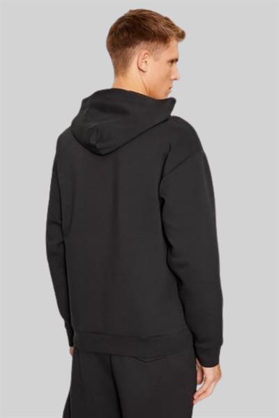 Boss Kapüşonlu Erkek Sweatshirt Siyah