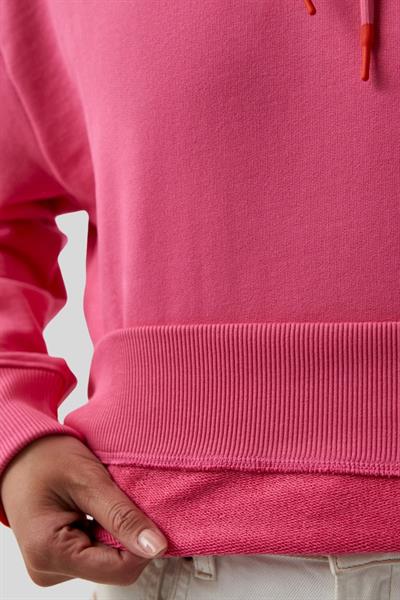 Boss Kapüşonlu Kadın Sweatshirt Pembe