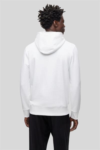 Boss Kapüşonlu Regular Fit Erkek Sweatshirt Beyaz 100