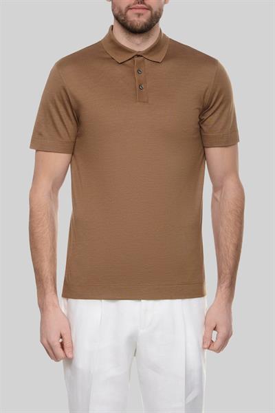 Boss L-Perry Erkek Polo Yaka T-Shirt Bej
